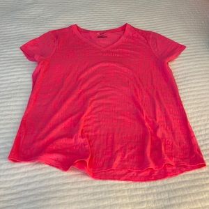 Hot pink womens T-shirt